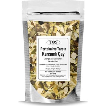 TOS The Organic Spices 40 gr Portakal ve Tarçın Karışımlı Çay
