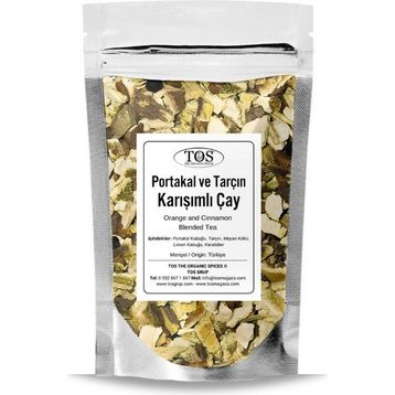 TOS The Organic Spices 40 gr Portakal ve Tarçın Karışımlı Çay