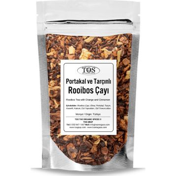 Tos The Organic Spices 40 gr Portakal ve Tarçınlı Rooibos Kış Çayı