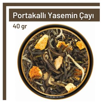 TOS The Organic Spices 40 gr Portakallı Yasemin Çayı