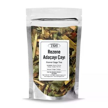 TOS The Organic Spices 40 gr Rezene Adaçayı Çayı