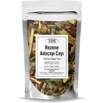 TOS The Organic Spices 40 gr Rezene Adaçayı Çayı