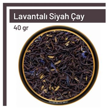 TOS The Organic Spices 40 Lavantalı Siyah Çay