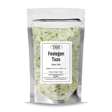 Tos The Organic Spices 5 kg Fesleğen Tuzu