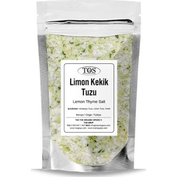 Tos The Organic Spices 5 kg Limon Kekik Tuzu