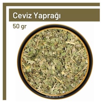 TOS The Organic Spices 50 gr 1.Kalite Ceviz Yaprağı