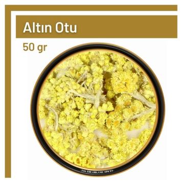 TOS The Organic Spices 50 gr 1. Kalite Helichrysum Arenarium Altın Otu