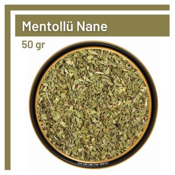 TOS The Organic Spices 50 gr 1. Kalite Mentollü Nane