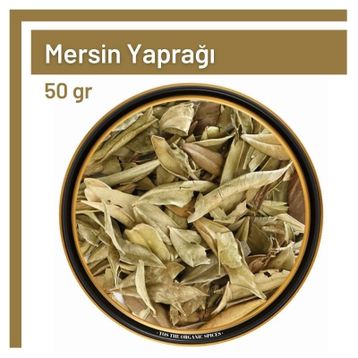 TOS The Organic Spices 50 gr 1. Kalite Mersin Yaprağı