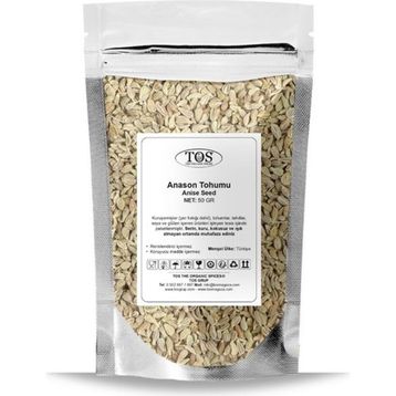 TOS The Organic Spices 50 gr Anason Tohumu