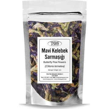 Tos The Organic Spices 50 gr Mavi Kelebek Sarmaşığı