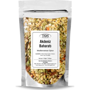 TOS The Organic Spices 500 gr Akdeniz Baharatı II
