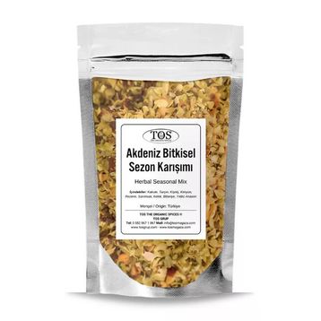 TOS The Organic Spices 500 gr Akdeniz Bitkisel Sezon Karışımı