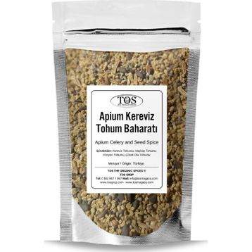 TOS The Organic Spices 500 gr Apium Kereviz ve Tohum Baharatı