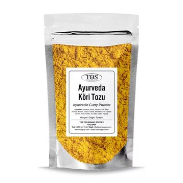 TOS The Organic Spices 500 gr Ayurveda Köri Tozu