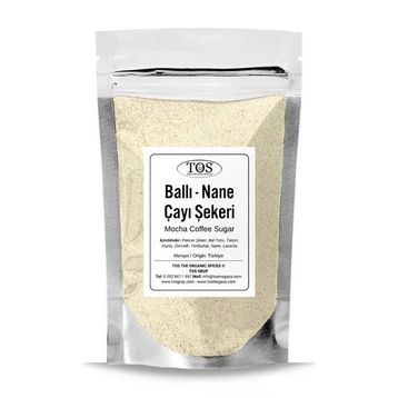 TOS The Organic Spices 500 gr Ballı Nane Çayı Şekeri