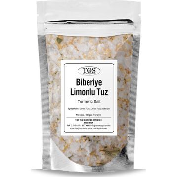 TOS The Organic Spices 500 gr Biberiye ve Limonlu Tuz