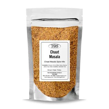 TOS The Organic Spices 500 gr Chaat Masala Baharatı