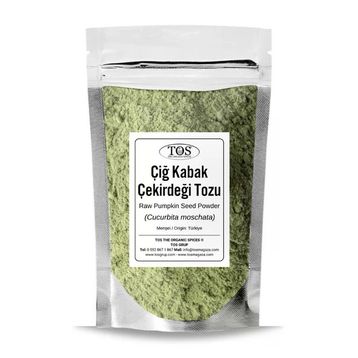 TOS The Organic Spices 500 gr Çiğ Kabak Çekirdeği Tozu