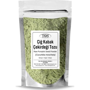 TOS The Organic Spices 500 gr Çiğ Kabak Çekirdeği Tozu