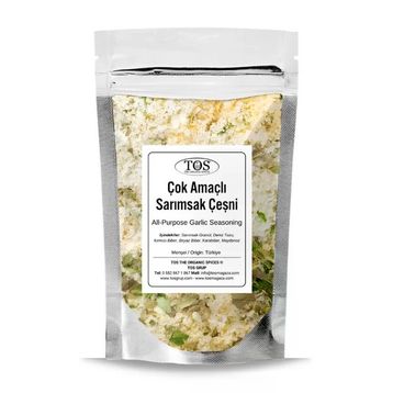 TOS The Organic Spices 500 gr Çok Amaçlı Sarımsak Çeşni