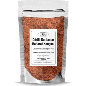 TOS The Organic Spices 500 gr Dörtlü Destanlar Tatlı Baharat Karışımı