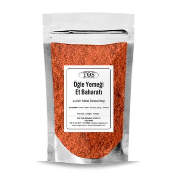TOS The Organic Spices 500 gr Et Yemekleri Baharatı