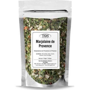 TOS The Organic Spices 500 gr Fransız Marjolaine de Provence