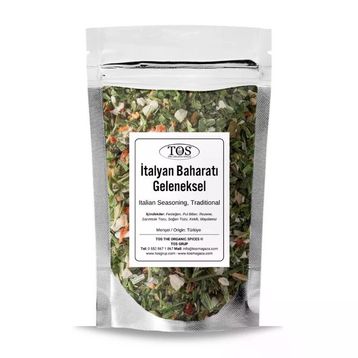 TOS The Organic Spices 500 gr Geleneksel İtalyan Baharatı