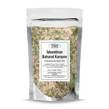 TOS The Organic Spices 500 gr İskandinav Baharat Karışımı