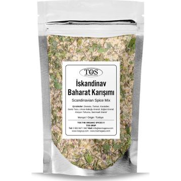 TOS The Organic Spices 500 gr İskandinav Baharat Karışımı
