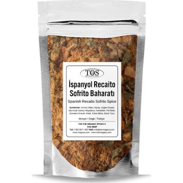 TOS The Organic Spices 500 gr İspanyol Recaito Sofrito Baharatı