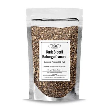 TOS The Organic Spices 500 gr Kırık Biberli Kaburga Ovması