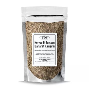 TOS The Organic Spices 500 gr Norveç Et Turşusu Baharatı