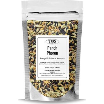 TOS The Organic Spices 500 gr Panch Phoron Bengal Beş Baharat Karışımı