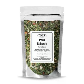 TOS The Organic Spices 500 gr Paris Baharatı
