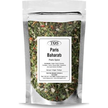 TOS The Organic Spices 500 gr Paris Baharatı