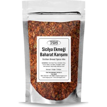 TOS The Organic Spices 500 gr Sicilya Ekmeği Baharat Karışımı