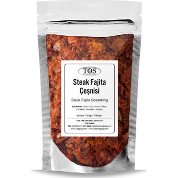 TOS The Organic Spices 500 gr Steak Fajita Çeşnisi