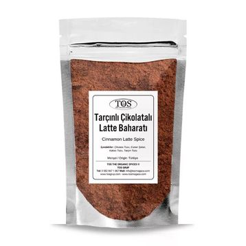 TOS The Organic Spices 500 gr Tarçınlı Çikolatalı Latte Baharatı
