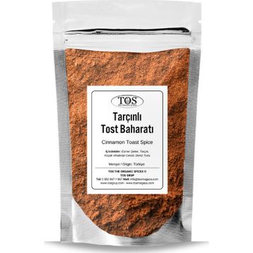 TOS The Organic Spices 500 gr Tarçınlı Tost Baharatı