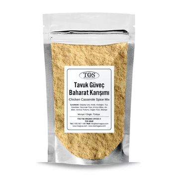TOS The Organic Spices 500 gr Tavuk Güveç Baharat Karışımı