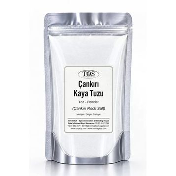 TOS The Organic Spices 500 gr Toz Çankırı Kaya Tuzu