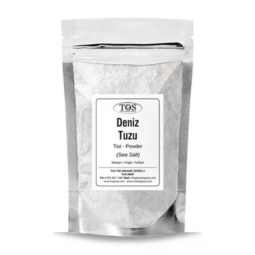 TOS The Organic Spices 500 gr Toz Deniz Tuzu