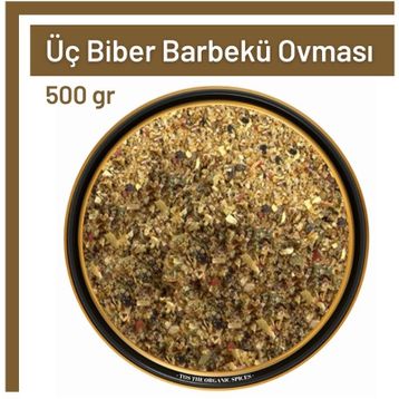 Tos The Organic Spices 500 gr Üç Biber Barbekü Ovması