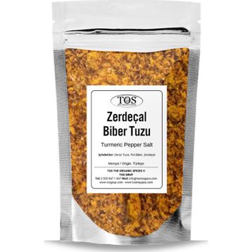 TOS The Organic Spices 500 gr Zerdeçal Biber Tuzu