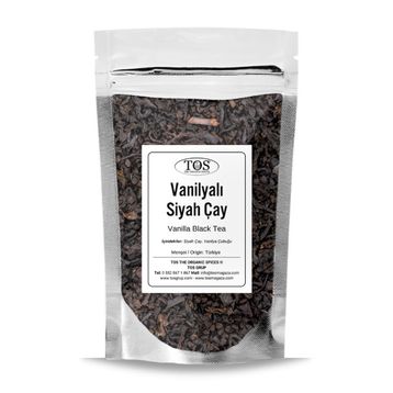 TOS The Organic Spices100 Vanilyalı Siyah Çay