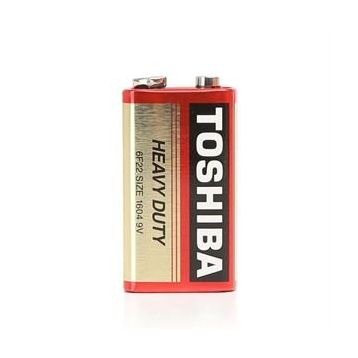 Toshiba 9 Volt 1'Li Çinko Karbon Pil