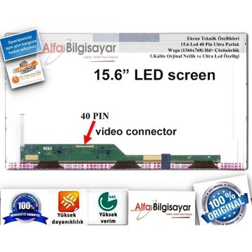 Toshiba C50D-A-10T C50D-A-11L LED 15.6 Uyumlu LCD Ekran Panel