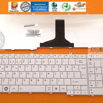 Toshiba C650 Beyaz Klavye